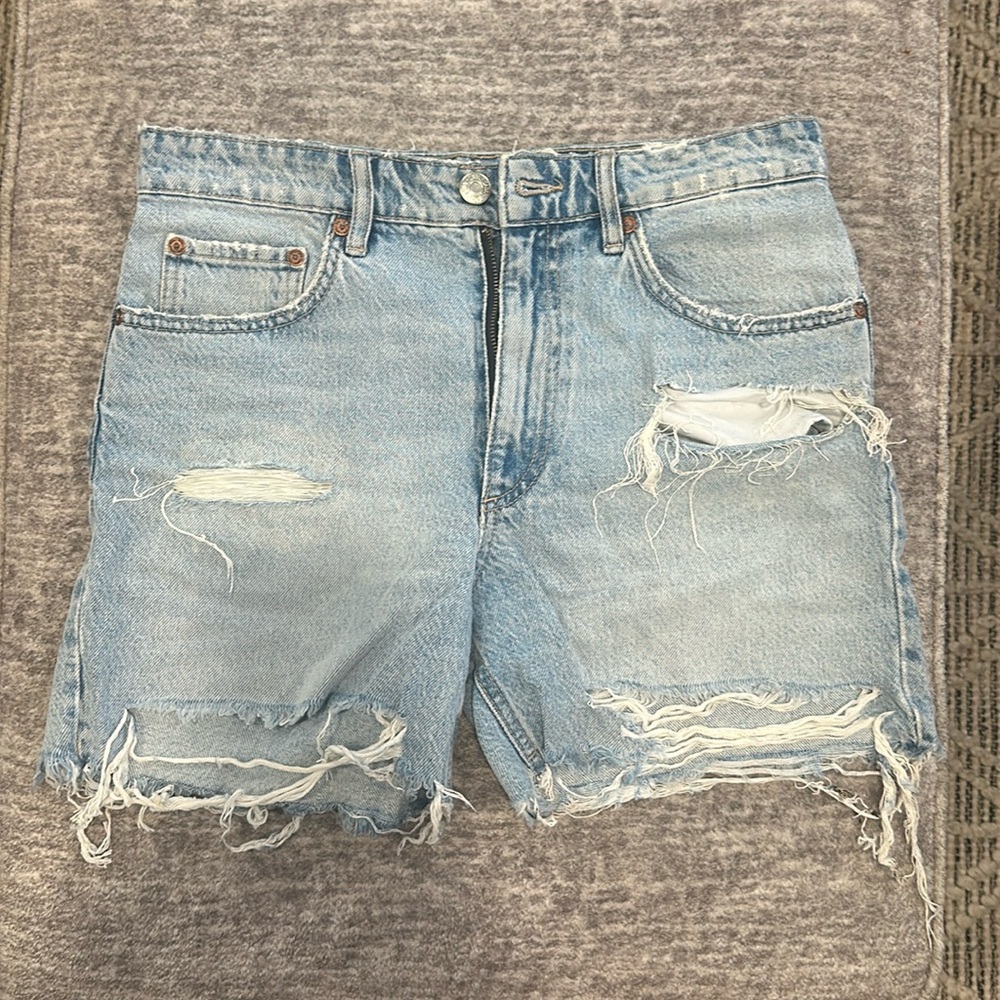 High waisted shorts